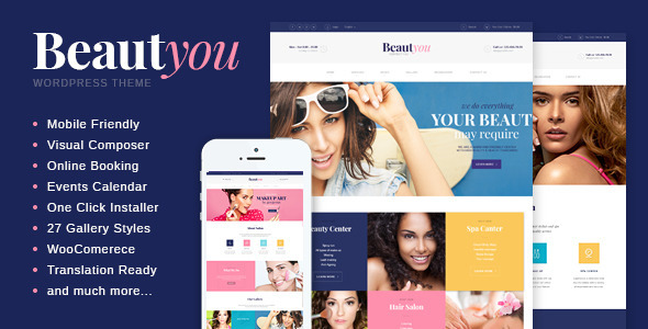 Hair Beauty Studio WordPress Theme