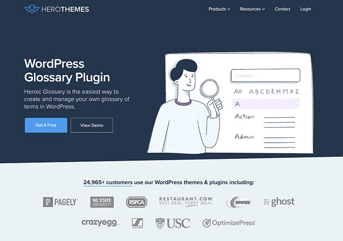 Heroic WordPress Glossary Plugin