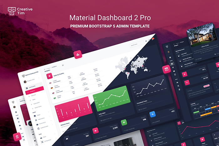 28. Material Dashboard 2 PRO