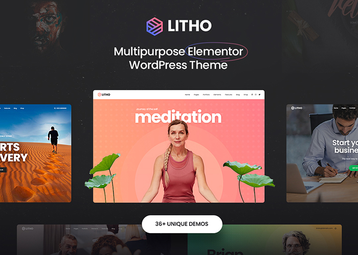 41. Litho - Multipurpose Elementor WordPress Theme