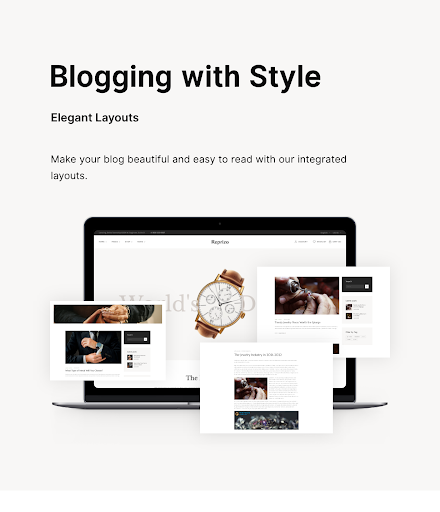 Elegant  Blog Layouts